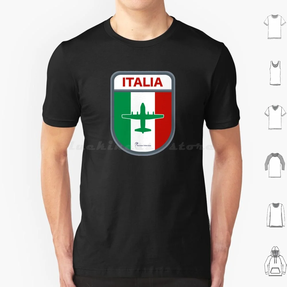 Camiseta de algodón de Italia, C-130, Hércules, C 130, C130, Hércules italiano, C 130, Hércules Pilot C 130, 6Xl
