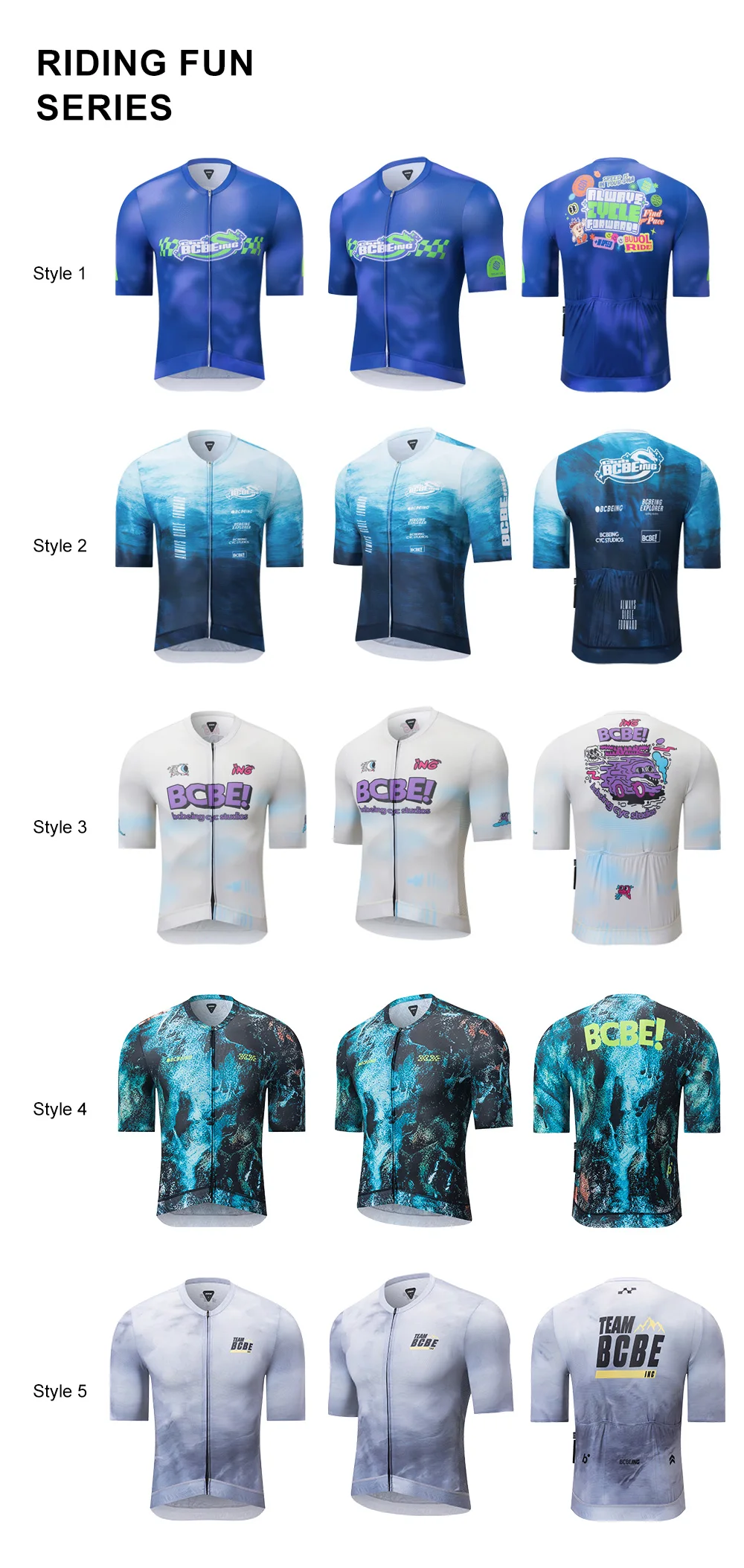BCBE-ING Sommer-Radtrikots, kurzärmelig, Race Fit, atmungsaktiv, schnell trocknend, UPF50+-Stoff, kleine Größe, Radtrikot Ciclismo – Detail 14