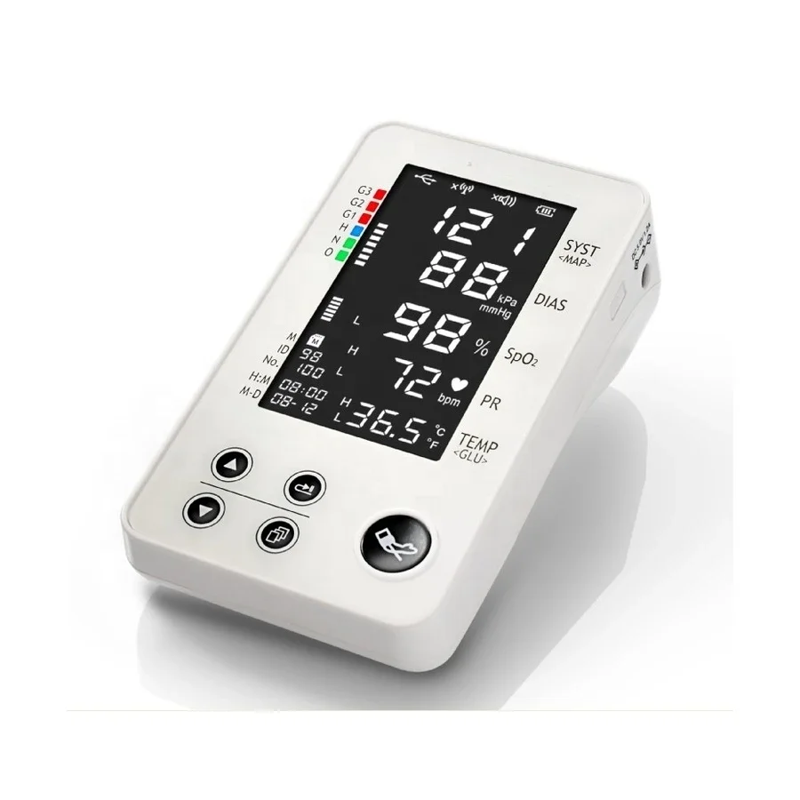 

Original brand newS·PO2 NIB·P Temperature Remote Patient EKG Wireless Spot-Check ECG Device Telemedicine Portable ECG Ma