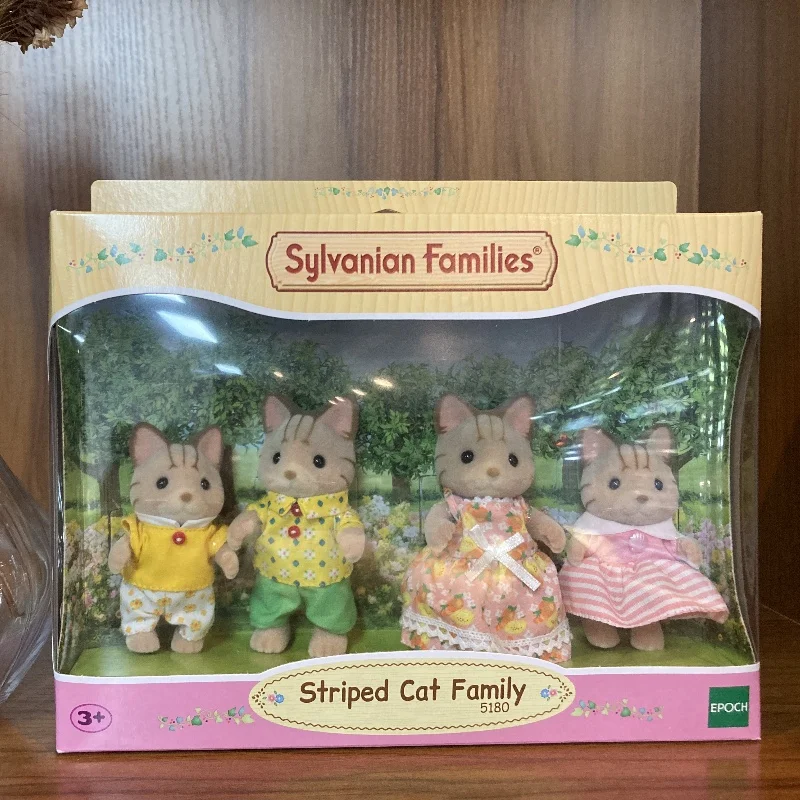 Sylvanian familles Calico créatures filles enfants jouets Miniature Anime poupée enfants jouets lapin Koala girafe chat sceau famille