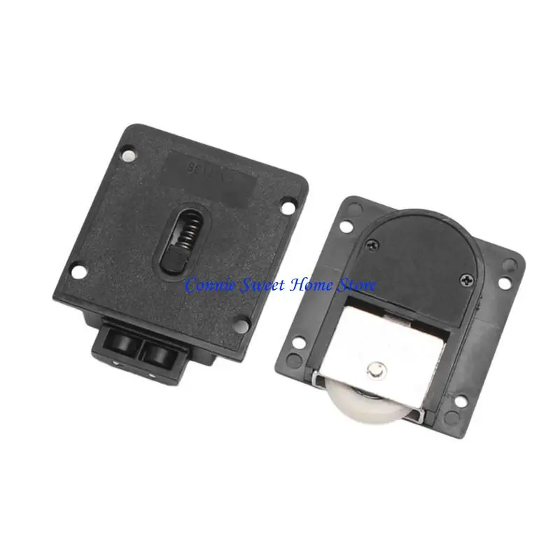 LXAF Plastic/Alloy Wardrobe Sliding Door Rollers for Quiet Operations with Multiple Old Styles Designs for Home Upgrades
