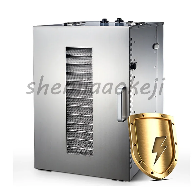 16 слоев машина для обезвоживания фруктов и овощей, сушилка на воздухе, машина для сушки сухофруктов, сушилка для пищевых продуктов, 220 В, 1000 Вт, кухонная техника