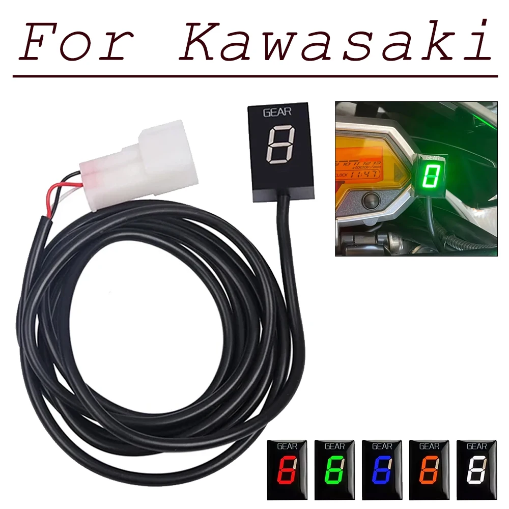 Gear Indicator Counter Speed Display Meter For Kawasaki ZX-6RR ZX-6R Z750 Z1000 ER-6N ER-6F Versys 650 Vulcan 900 Motorcycle