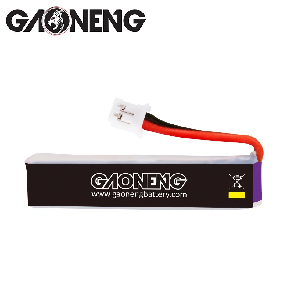 GNB 300mAh 1S 3.8V 60C ph2.0 hollow cup mini plane FPV model DIY lithium battery LiHV