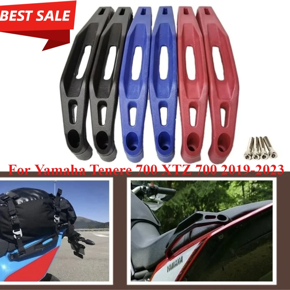 

For Yamaha TENERE 700 Tenere700 XTZ700 2019 2020 2021 2022 2023 Motorcycle Passenger Rear Grab Handles Seat Hand Grab Bar Rail