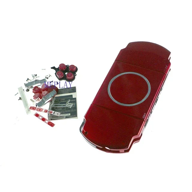 14 Colors New Full Set Housing Shell Case for PSP 3000 with Logo Old Version Shell Case for PSP300 PSP 3000  with Buttons Kit
