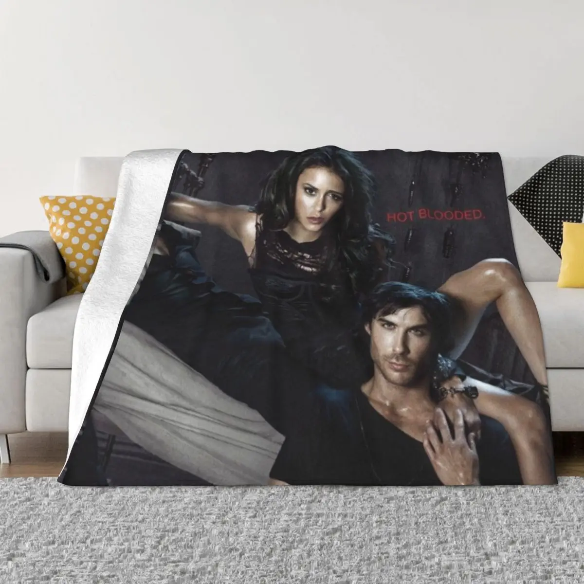 

The Vampire Diaries 01440 Anime Blankets Throw Blanket Winter Blankets Blankets And Blankets Throw Blanket