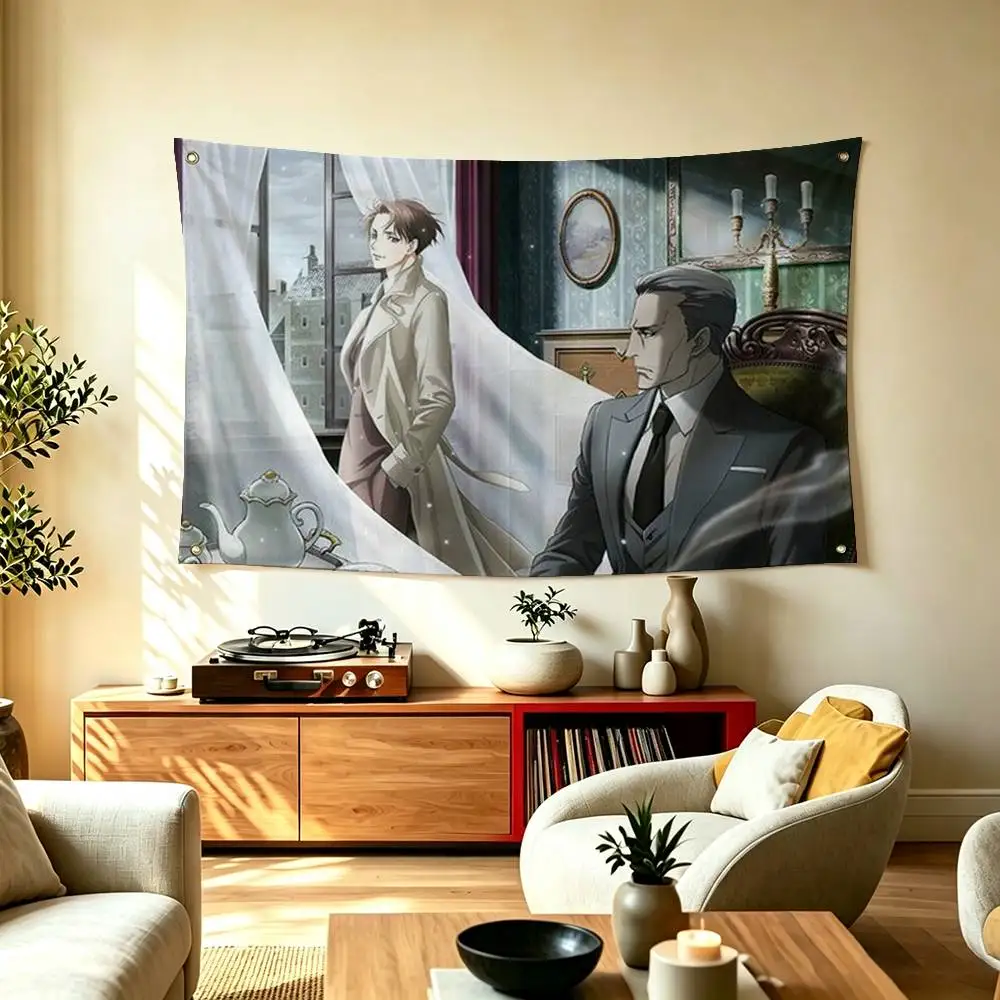 Cool Japan Anime Joker G-GameS  Flags for Bedrooms Home Decor Items Outdoor Decors Garage Decoration Flaga