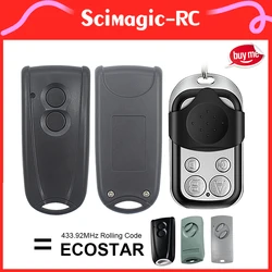 Remote Control HORMANN ECOSTAR RSC2, RSE2 Compatible Remote Control 433,92Mhz Transmitter Rolling Code 433 MHZ Garage Door Opene