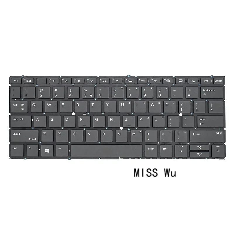 New Genuine Laptop Rreplacement Keyboard Compatible for HP EliteBook X360 830G6 835 730 735 G6