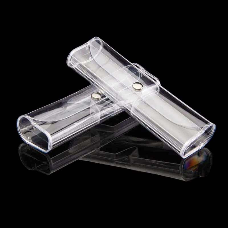 Ultralight Portable Reading Glasses Case Transparent Small Storage Organizer Box for Men And Women