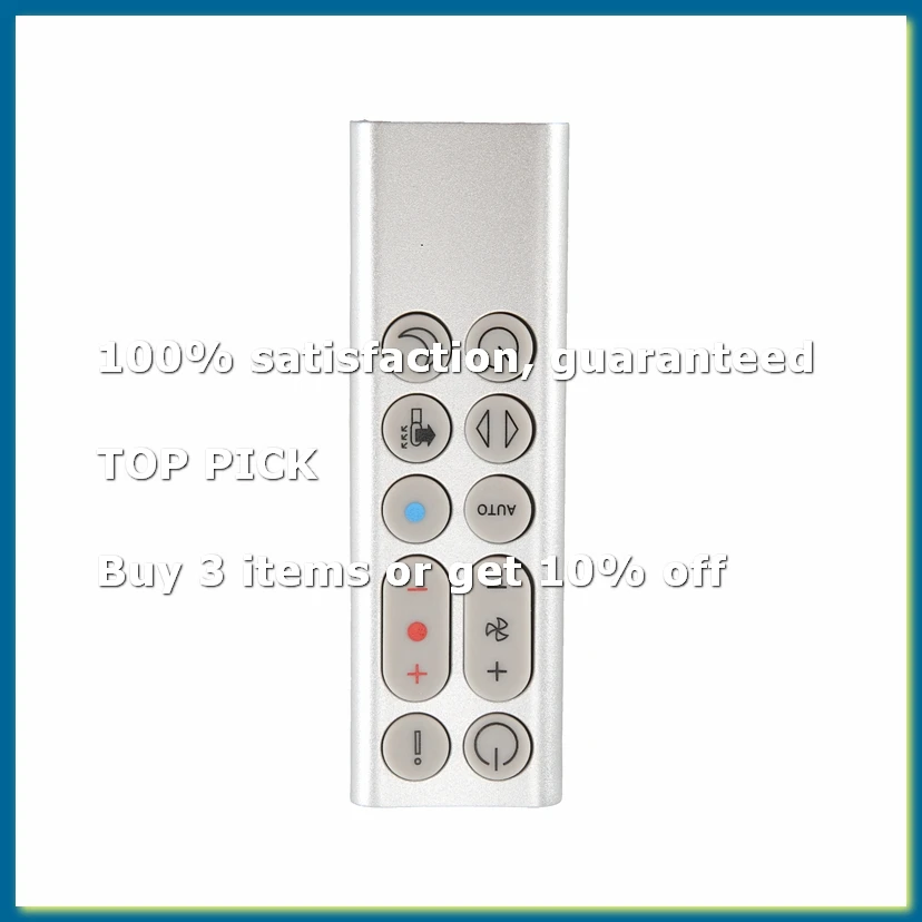 Replacement Remote Control for HP04 HP05 HP06 HP09, Fan Heating and Cooling Fan Silver