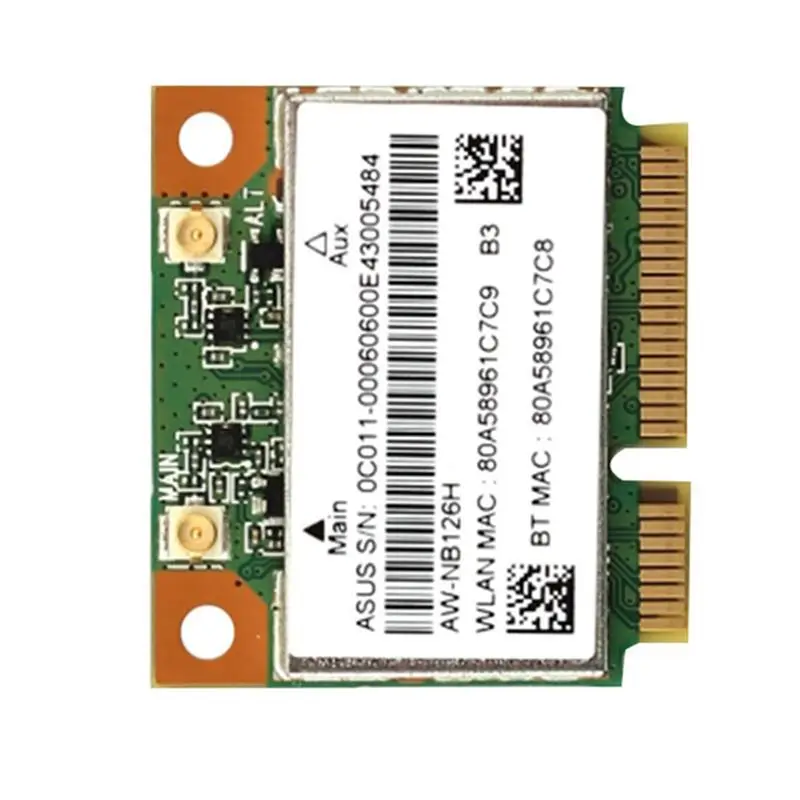 ABRI-20X SSEA New For Azurewave AW-NB097H AW-NB100H AW-NB126H AR3012 AR5B225 Half Mini PCI-E Wifi BT4.0 Wlan Wireless Card