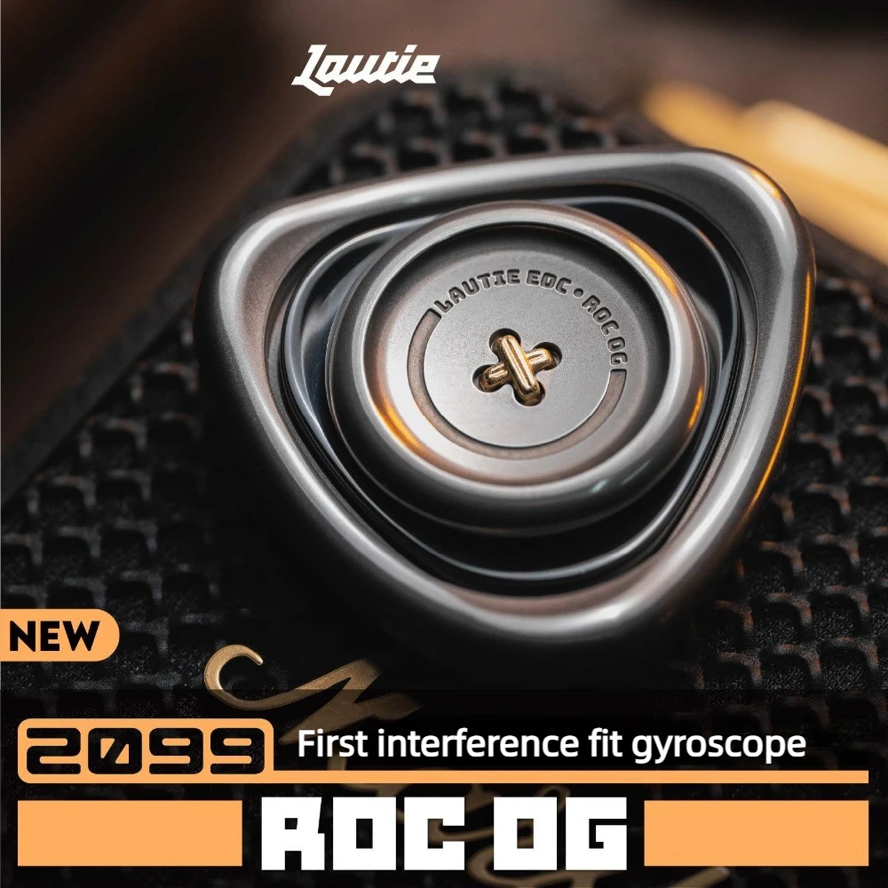 

Металлический механический спиннер LAUTIE ROC OG Three-Leaf, портативная игрушка для снятия стресса