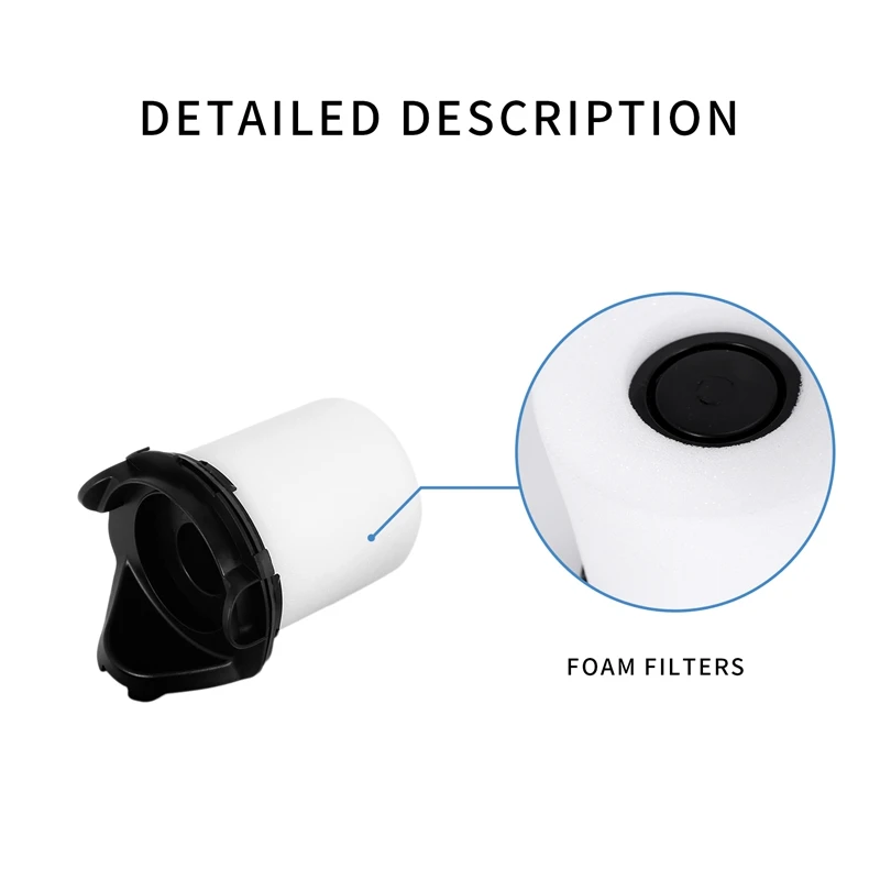 【Popular】Replacement Filters For Shark Flex Duoclean Vacuum HV390,HV391,HV392,2 HEPA Filters+2 Foam Filters+2 Pre-Motor Filters