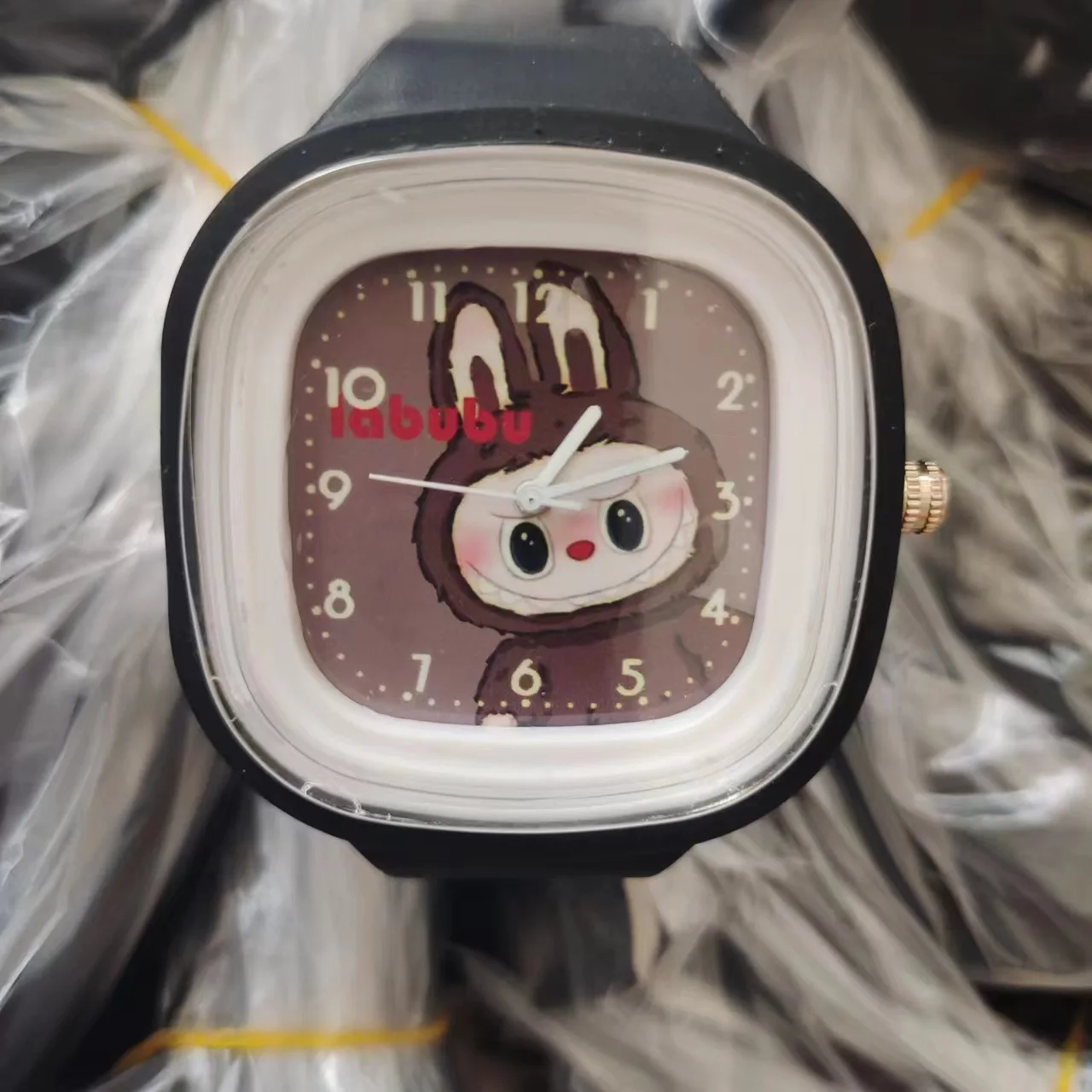 Montre de dessin animé monstre pour femme, montre en silicone, dessin animé mignon pour étudiant, cadeau de Noël et d'anniversaire, jour de Léon, nouveau, 2024