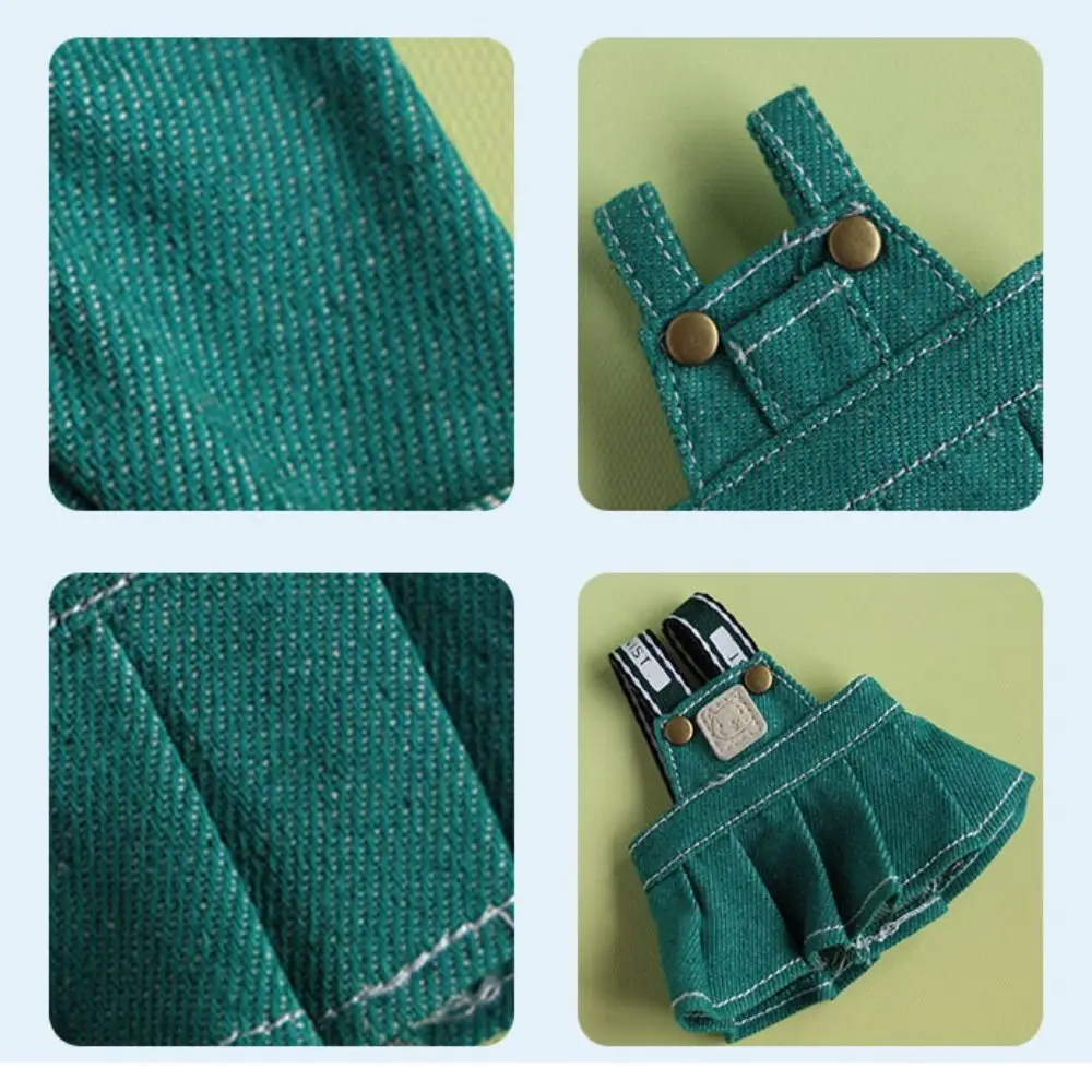 ジーンズスカートオーバーオール手作り DIY ストラップスカート服マルチカラーの服 15 センチメートル綿アクセサリー