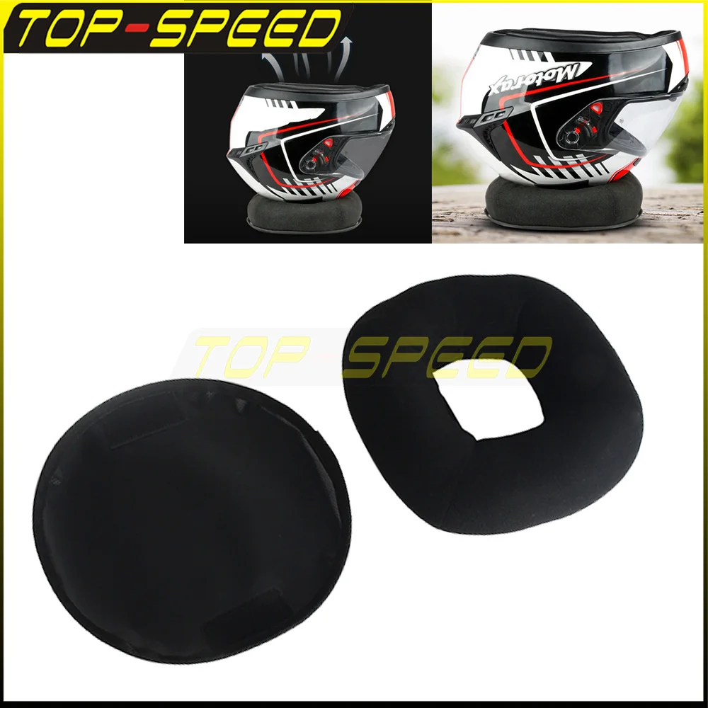 

Universal Motorcycle Helmet Support Pad Helmets Display Stand Holder Helmet Service Pad Protections Service Mat Portable Parts