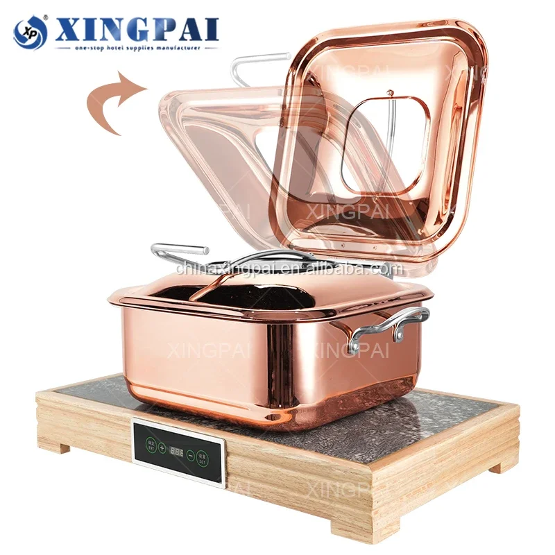 XINGPAI Arabic buffet equipment electric chaffing dishes buffet catering stainless steel chafing dish buffet set