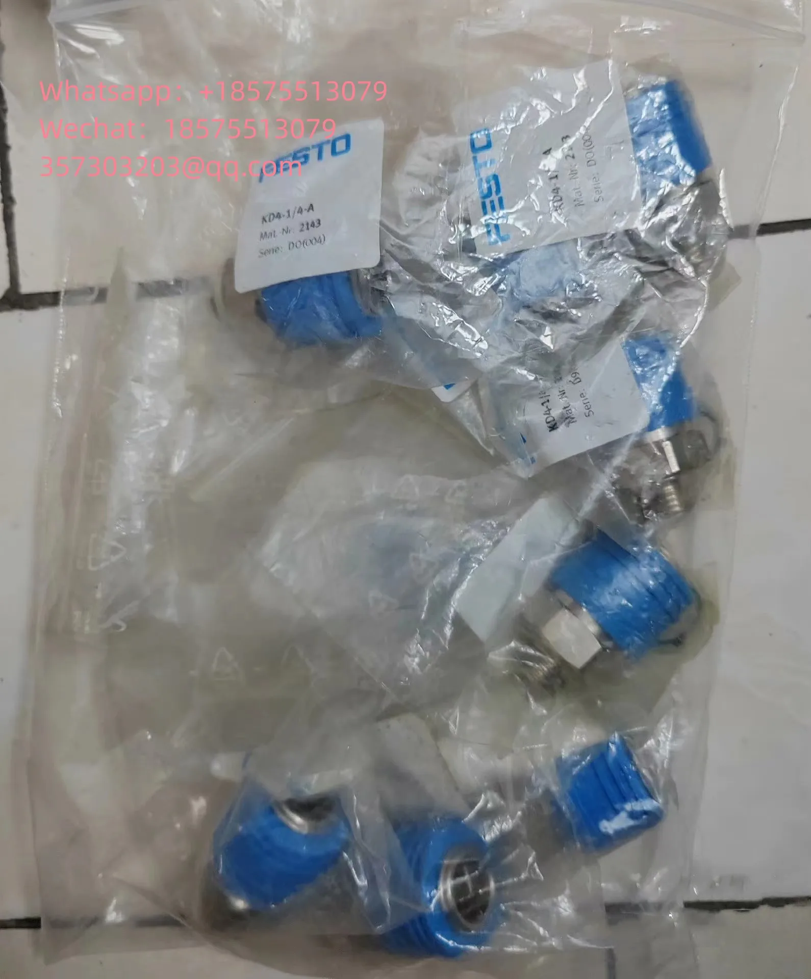 

For FESTO Quick Socket KD4-1/4-A, 2143 Physical Shooting 1 Piece