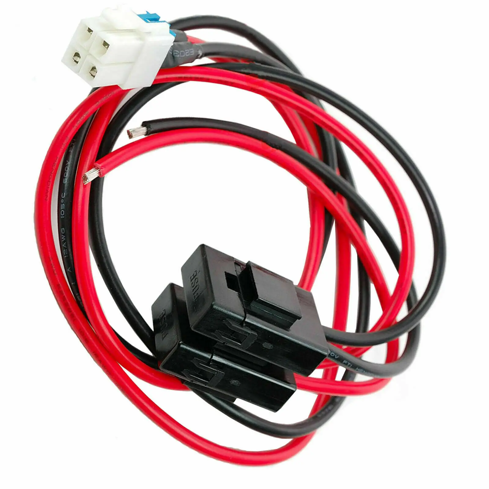 Fio Cabo de Alimentação Rádio para Icom Ic7000 7100 7200 7300 7410 7600 910h 9700 F9511ht Alinco Vertex Vx-1400 1700 101512awg