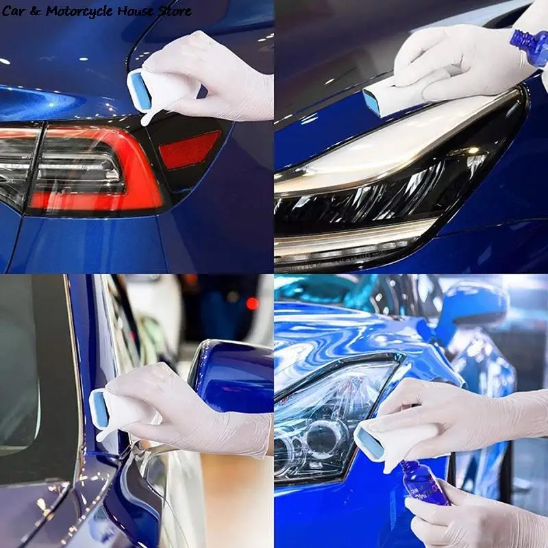 9H Car Liquid Ceramic Coat Super Hydrophobic Glass Coating Set Anti-Scratch Auto Glass Coat Liquid Paint Care Polish