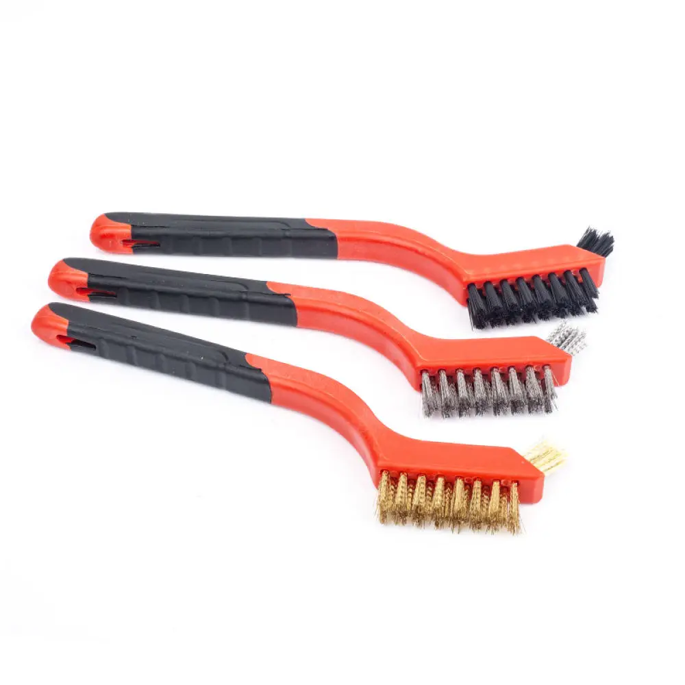 High Performance Steel Wire Brush Tool Industrial Grade Rust Remover Effective Cleaning Scrubber For Kitchen And Workshop