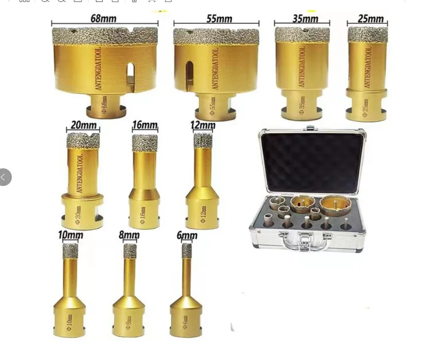 

Golden Drill Bits M14/5/8-11 for Ceramic Tile Concrete Marble Glass
