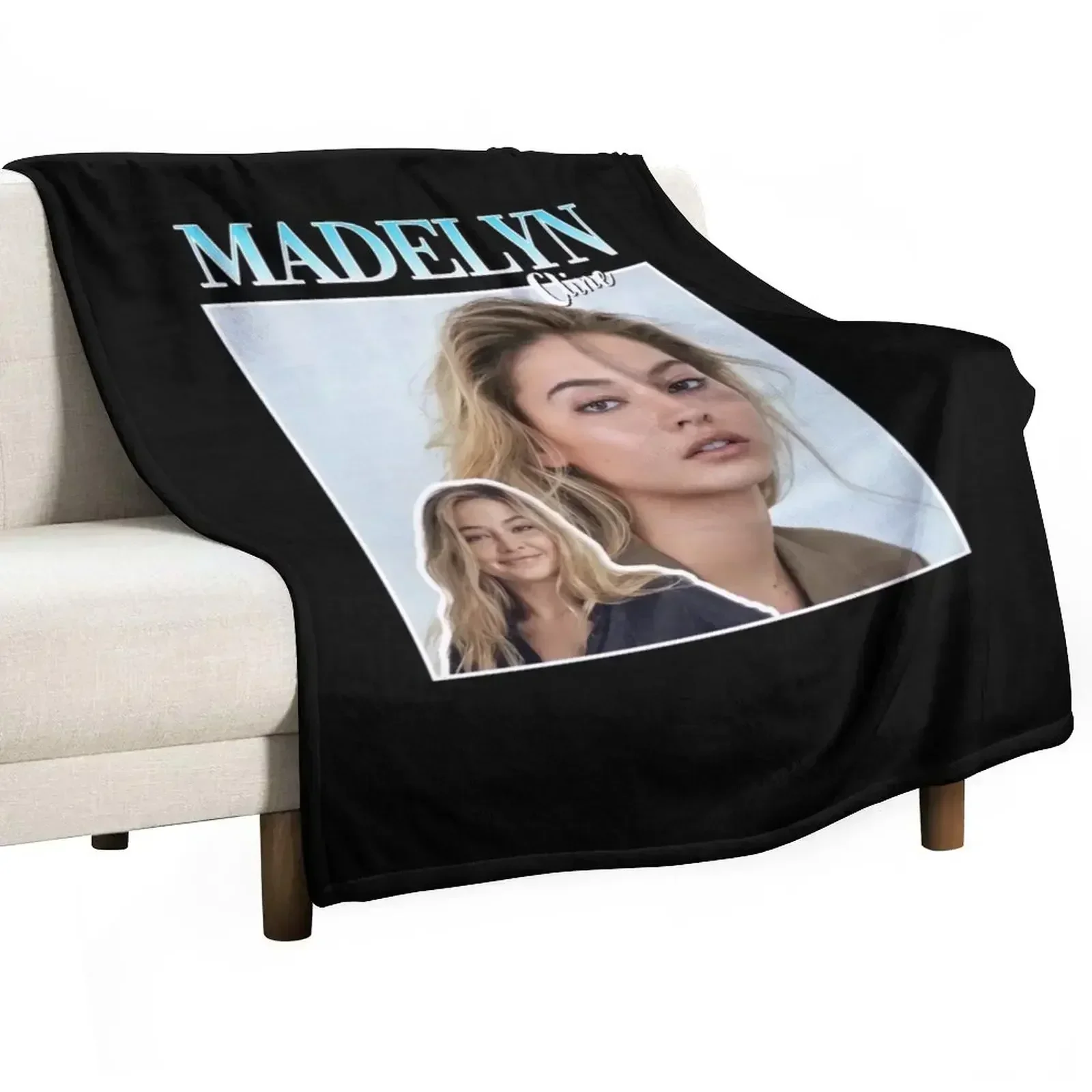 Madelyn Cline Throw Blanket Giant Sofa Soft Comforter Blankets