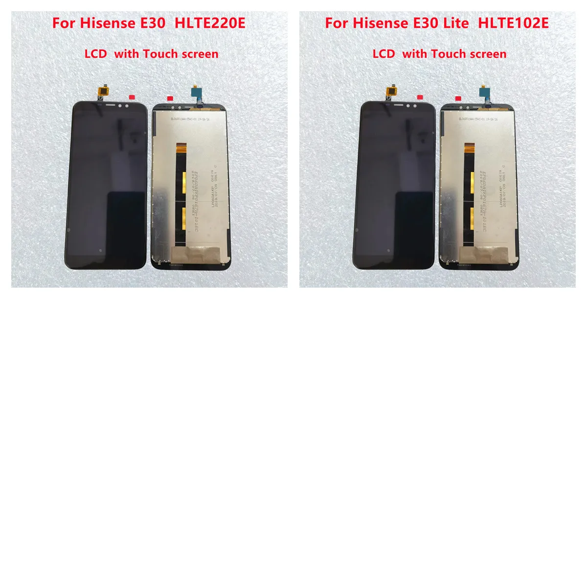 Pop para Hisense Infinity E30 HLTE220E pantalla táctil LCD para Hisense E30 Lite HLTE102E pantalla táctil LCD