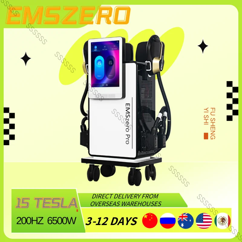 

EMSZERO 15TESLA 6500W 2024 NEO Slimming Machine Hiemt Nova Body Sculpting EMS Pelvic Muscle Stimulator Salon