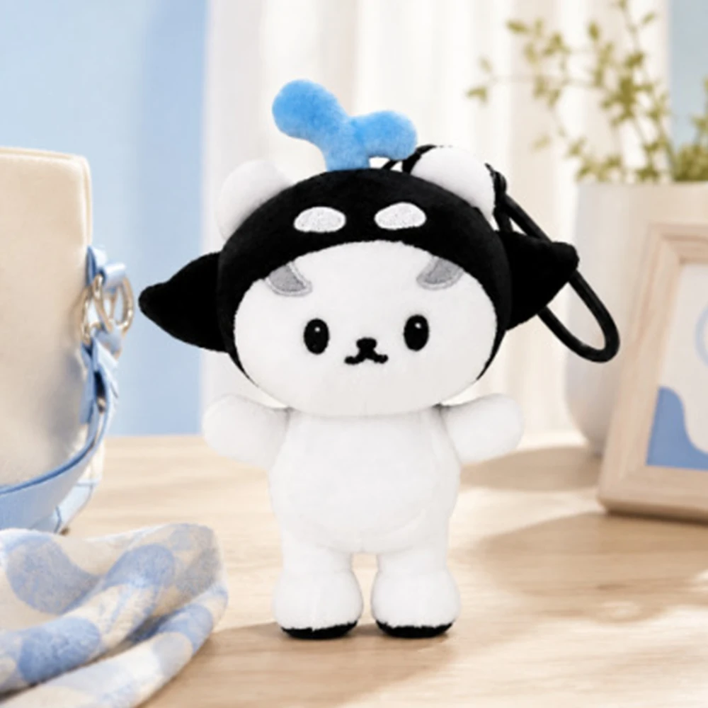 Thailand Stars Polcasan Sansan Cosplay Doll Keychain Plush Stuffed Cotton Bag Pendant Cute Accessory Props