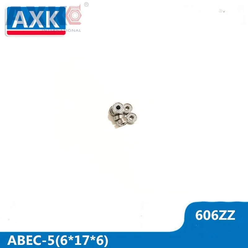 

AXK 606ZZ ABEC-5 (100 шт.) 6x17x6 мм Миниатюрные шарикоподшипники 606ZZ EMQ Z3V3