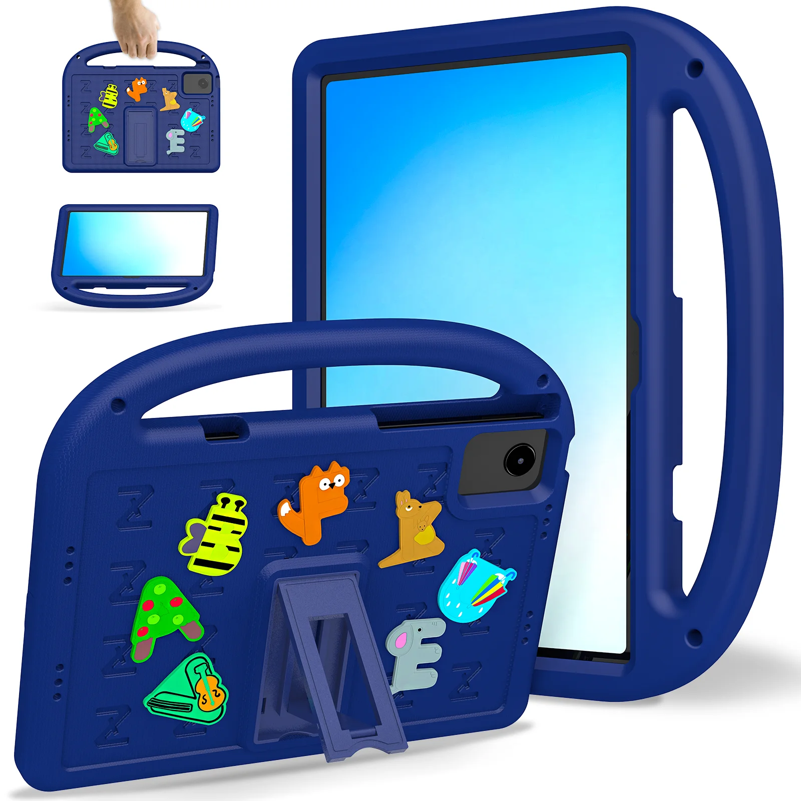Shockproof Kids EVA Case for Lenovo Xiaoxin Pad 12.1 2025 TB365FC Idea Tab Plus 12.1 inch with Shoulder Strap Stand Handle