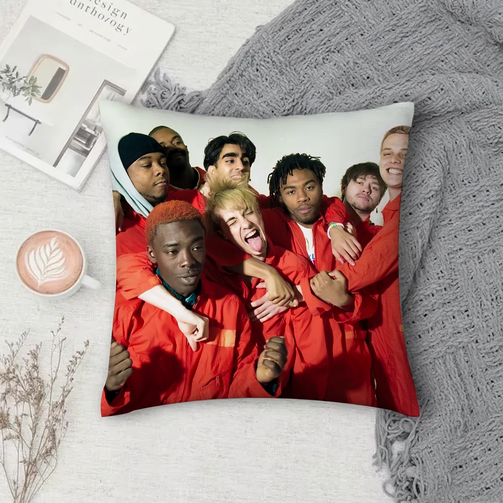 

B-Brockhampton Band The Family Pillow Case Cover Square Sofa with for pattern comfortable cushionsuitable of room