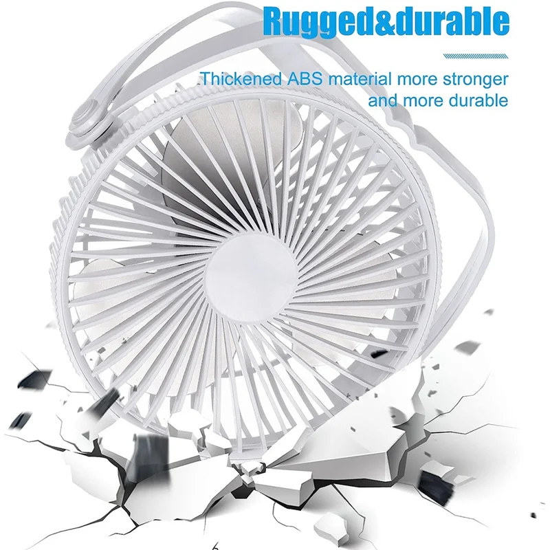 USB Fan Small Desk Table Fan Silent Powerful Portable Mini Cooling Fan Easy Storage