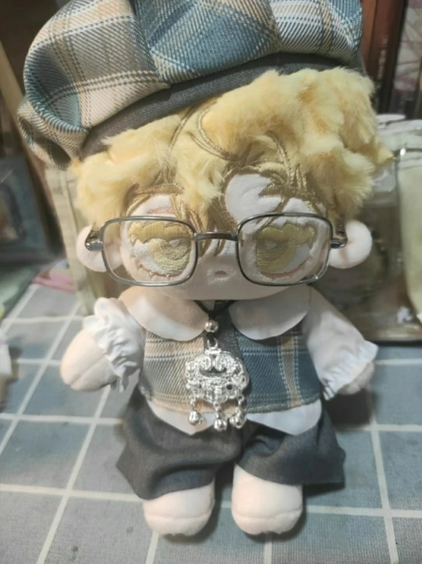 20cm Anime Alien Stage Luka muñeca de niño guapo marioneta de felpa Kawaii regalo para niños regalos de navidad
