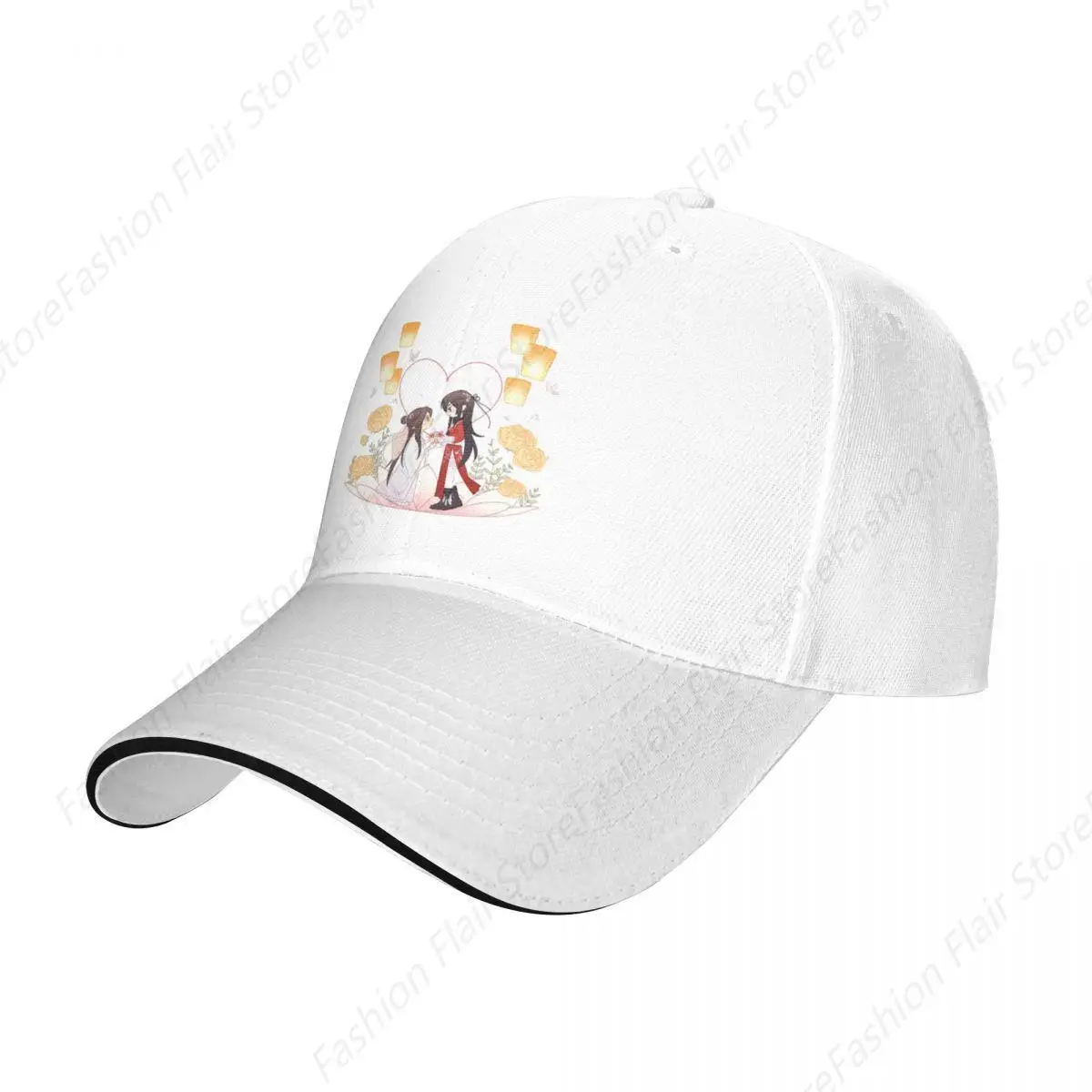 TGCF Romance Chibi Baseball Cap Dropshipping tea Hat Snap Back Hat Ladies Men's