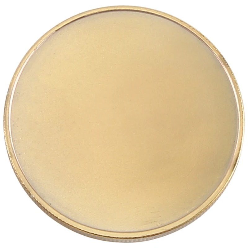 10 Pcs Blank Challenge Coin, Engraving Blanks Coins, 40Mm Diameter With Acrylic Protection Box
