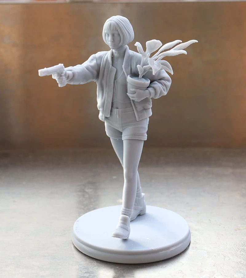 1/24 75mm 1/18 100mm  Resin model Collectible Statue for Hobbyists & Film Fans Sculpture