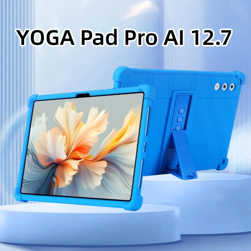 Silicon Airbags Shockproof Cover For Lenovo Yoga Pad Pro AI (TB520FU) 12.7