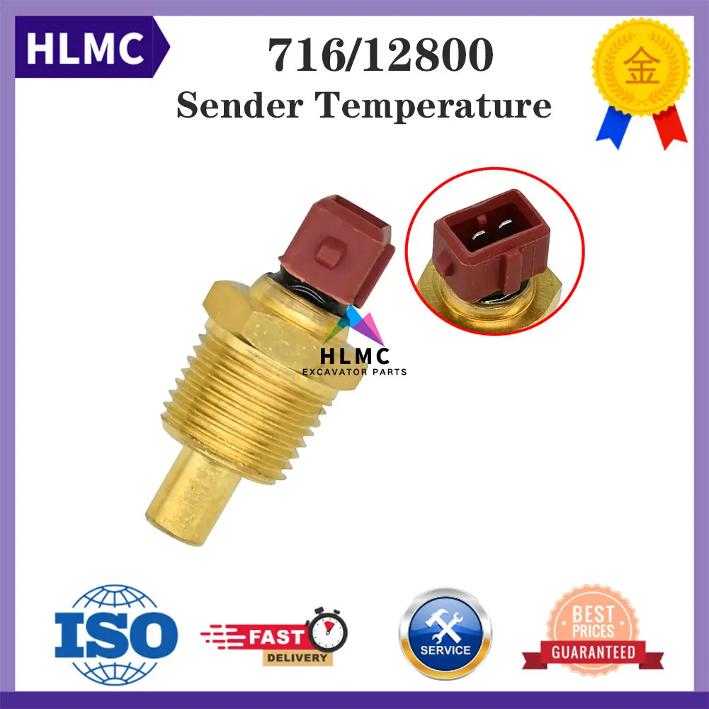 

Water Temperature Sender 719612800 716/12800 for JCB 435 436 4CN444 4CX444 411 414S 426 426B Spare Parts