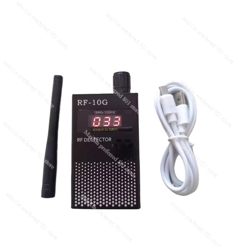 Digital field strength meter RF-10G power meter, radio detector 1MHz-10GHz