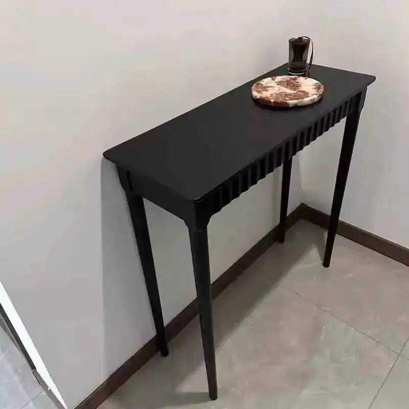 Sabi Table Rustic Wabi Simple Console Vintage Rectangle Narrow Console Table For Hallway Entrance Stoliki Do Salonu Furniture