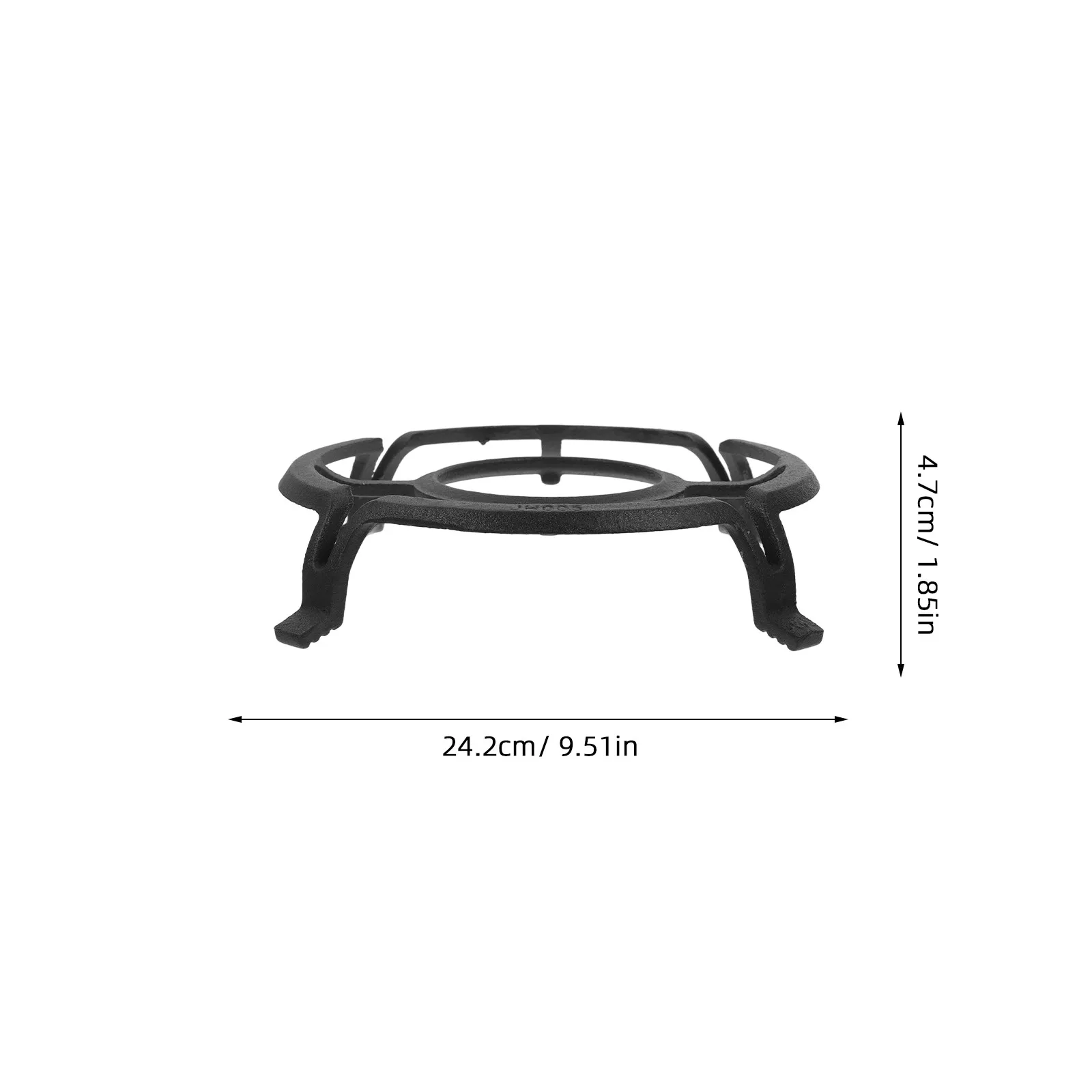 Iron Gas Stove Pan Stand Non Slip Four Prong Wok Support Universal Cast Iron Stove Grates Gas Range Burner Grates Replacement
