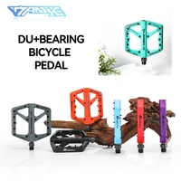 Pedal de Nailon para Bicicleta de Montaña TANKE, Ancho, Antideslizante, con Rodamiento DU+1, Accesorios de Ciclismo Todoterreno, Plataforma Universal para BMX