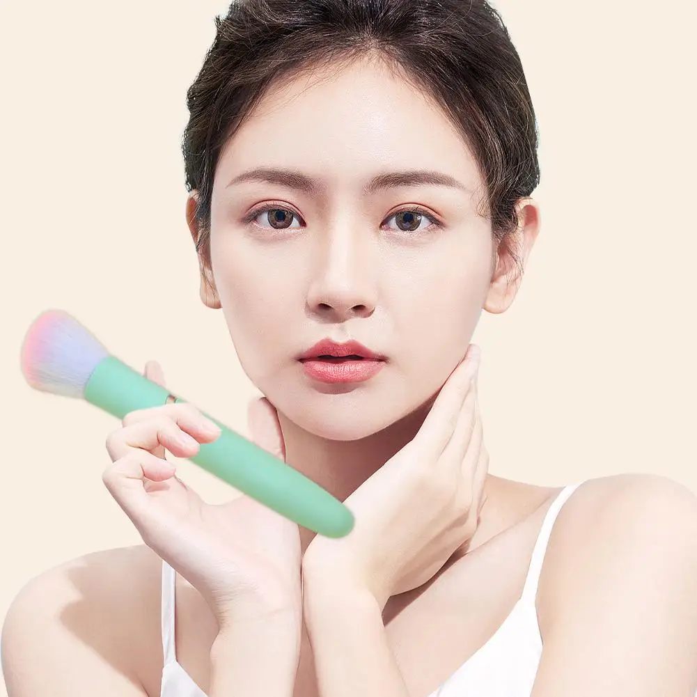 전기 화장품 브러쉬 파운데이션 블러쉬 루스 파우더 뷰티 브러쉬 도구 충전식 브러쉬 메이크업 진동 도구 워셔블 V2J6