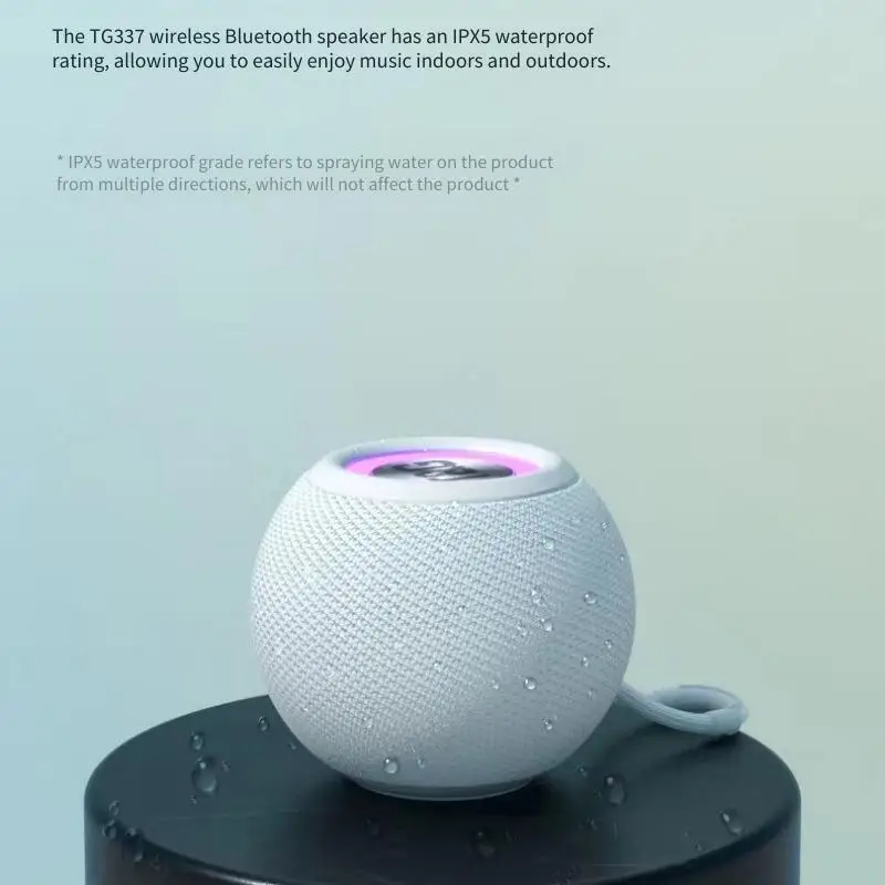 Speaker Bluetooth Kartu Kain Nirkabel Subwoofer Audio Kecil Audio Bluetooth Mini Portabel