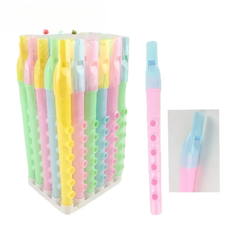 

Plastic Color Flute Chinese Musical Instrument Player