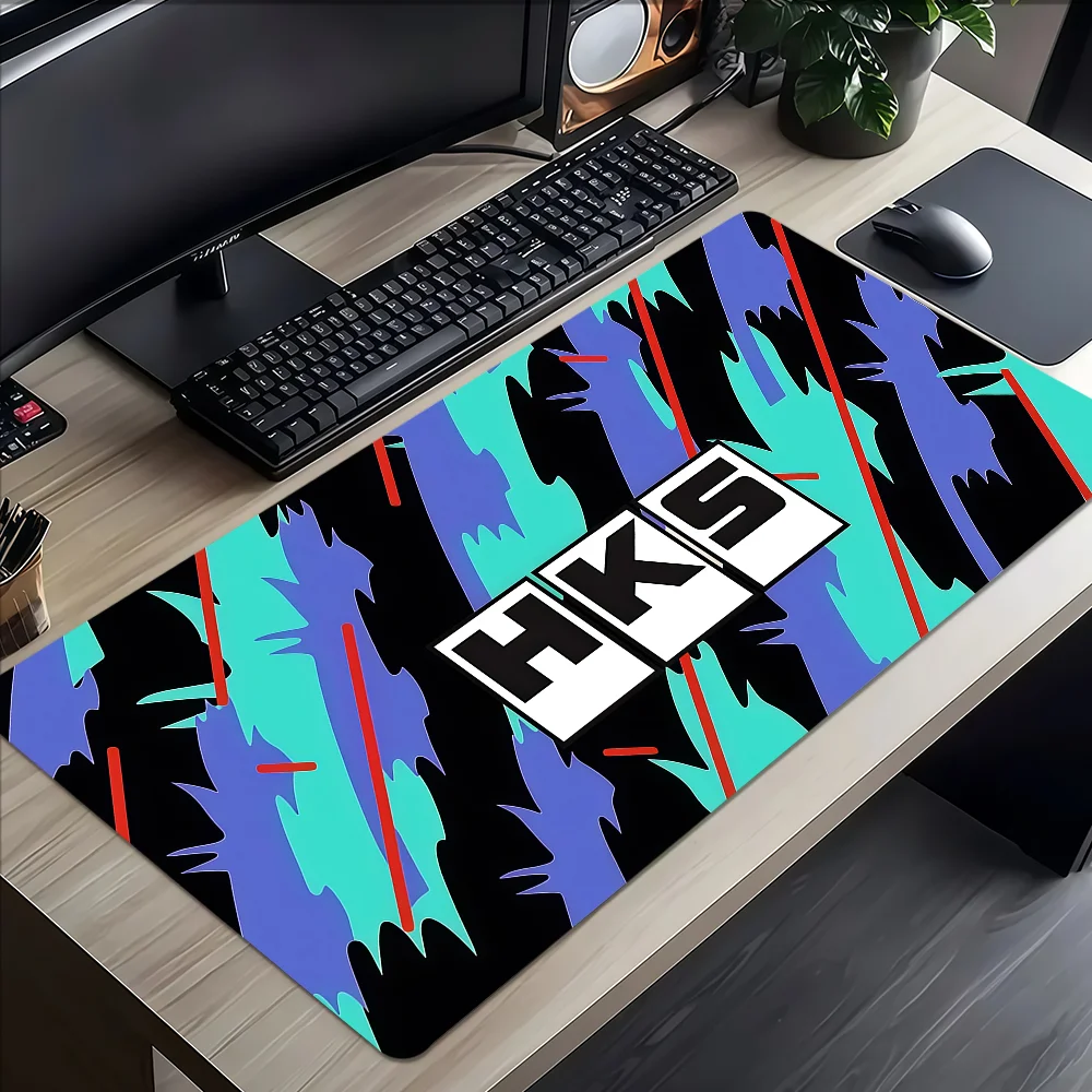 Fashion Cool Logo Classic H-HKS Mouse Pad Large Non-slip Lockedge Desktop Computer Desk Mat Keyboard MousePad Office Student